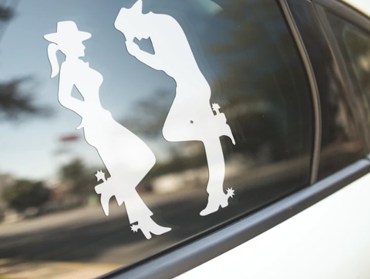 Cowboy Cowgirl Sticker/Decal
