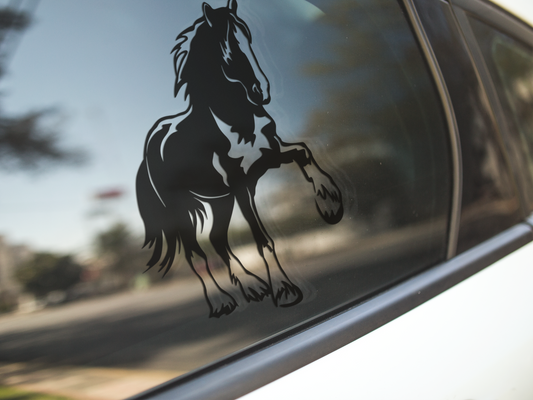 Draught Shire Horse Sticker/Decal